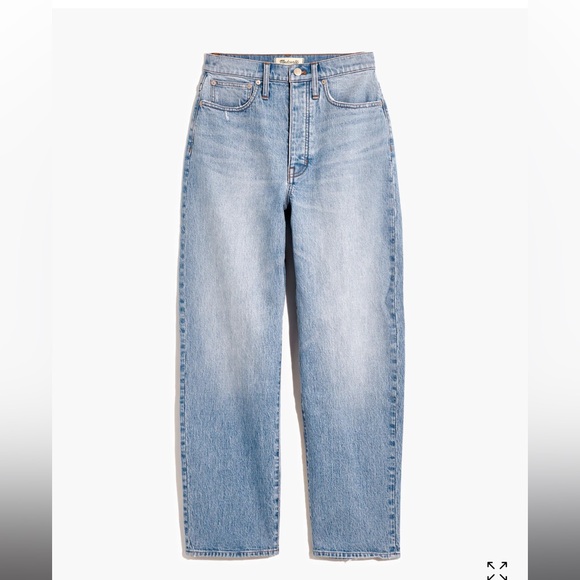 Madewell Balloon Jeans in Hewes Wash - Picture 5 of 9